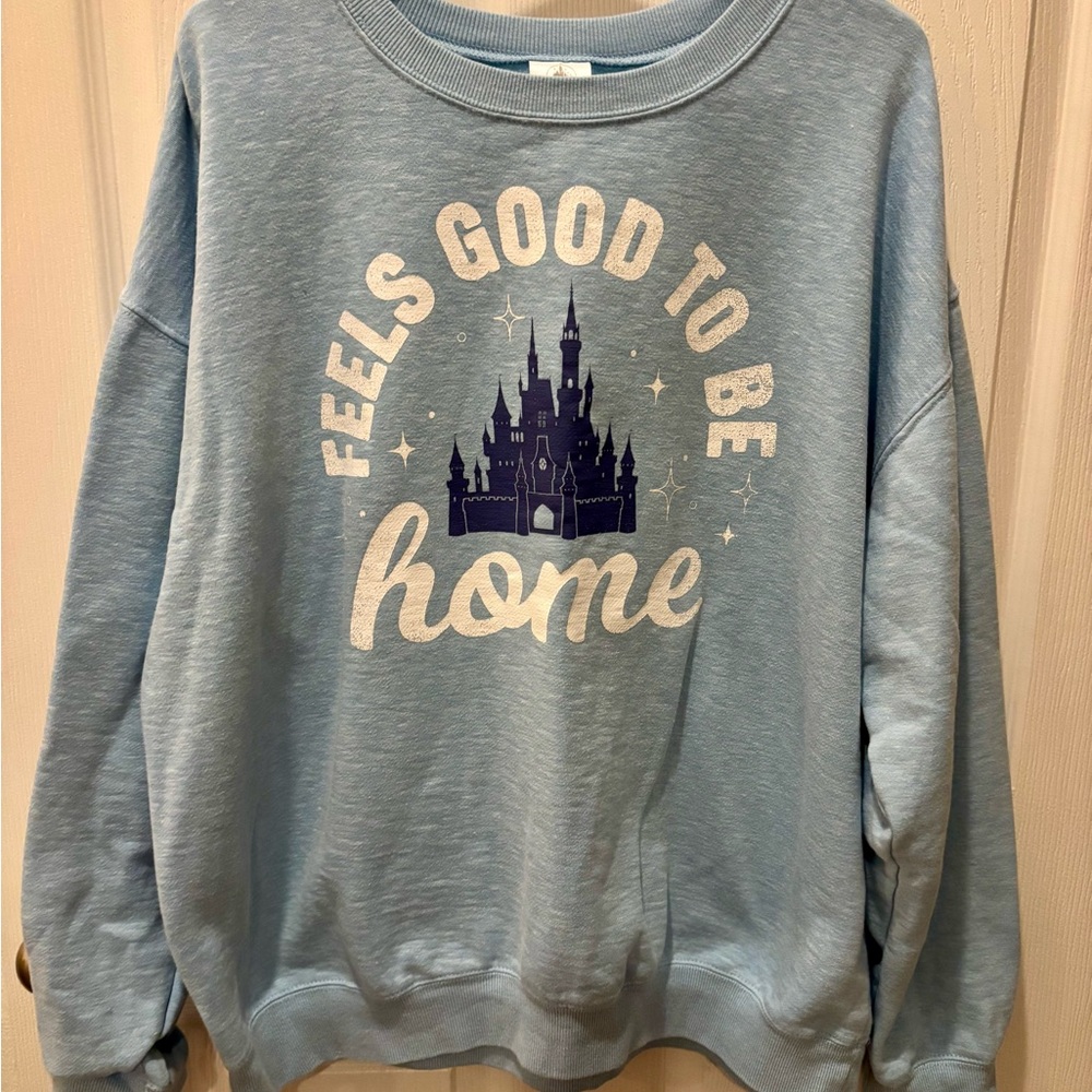 Disney Light Blue Sweatshirt